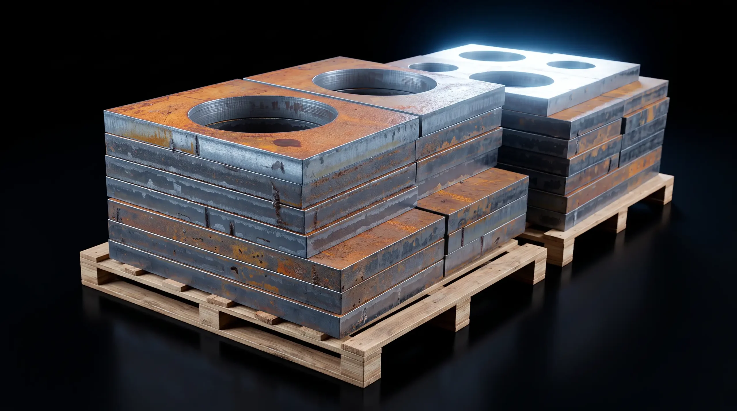 Environmental equipment fabrication with laser cutting
