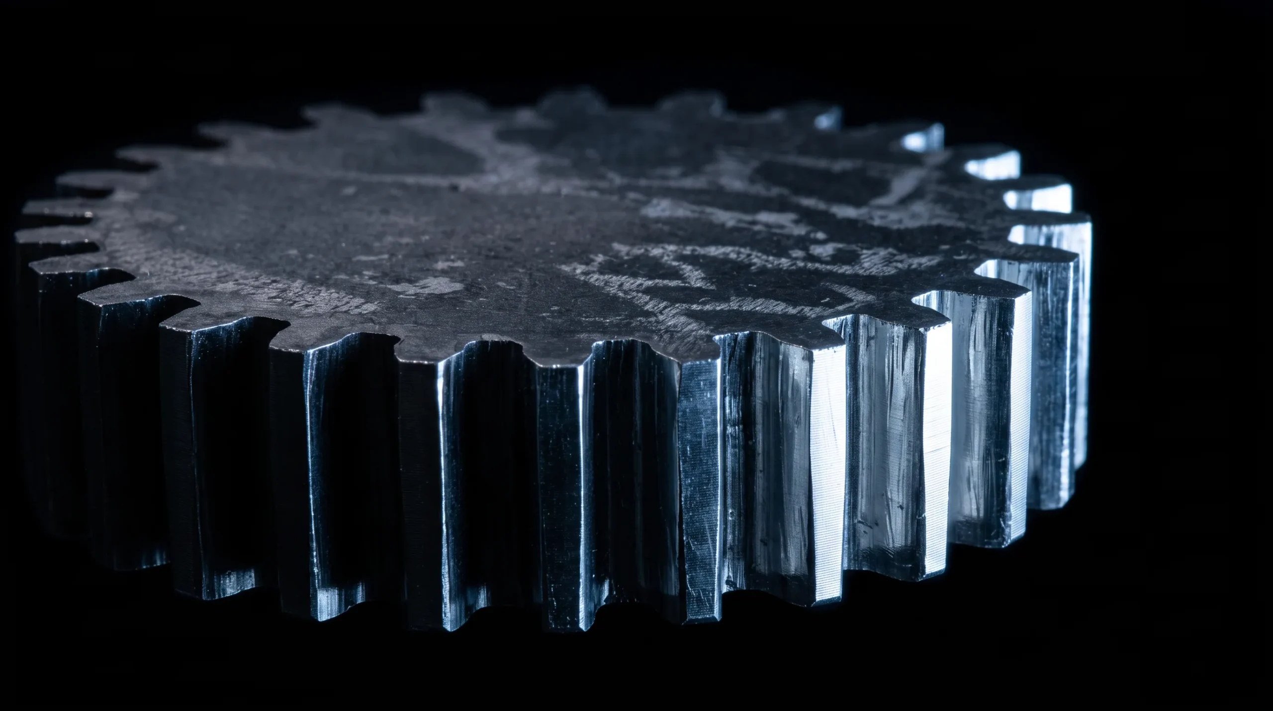 Industrial machinery parts fabricated with laser cutting