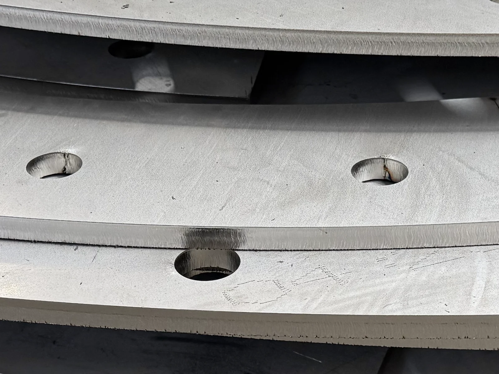 Custom laser-cut machine components